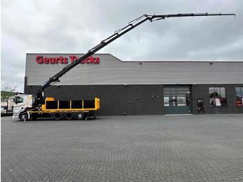 Truk jungkit, Truk derek Scania R530 V8 NGS 8X4 TRIDEM MET HYVA 2Z KIPPER + HMF 5020-K6 + JIB FJ1000-K5 KRAAN/KRAN/CRANE/GRUA: gambar 2