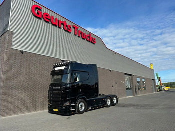Tractor head Scania S660 V8 6X2 LONGLINE SPECIAL INTERIOR BUFFL TREKKER MET HYDRAULIEK / SATTELZUG / TRACTOR UNIT / CAMIÓN: gambar 2