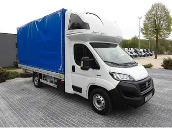 Van dengan terpal samping baru Fiat DUCATO  PRITSCHE PLANE 10 PALETTEN WEBASTO A/C: gambar 4