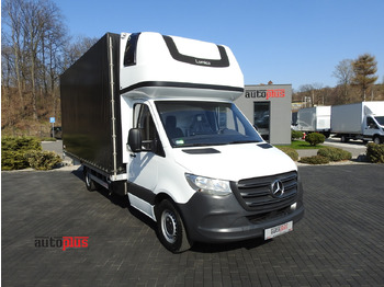 Van dengan terpal samping MERCEDES-BENZ Sprinter 316