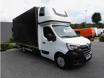 Van dengan terpal samping RENAULT MASTER TARPAULIN LIFT 9 PALLETS WEBASTO CRUISE CONTROL LED LIGHTS PNEUMATICS AIR CONDITIONING  165HP: gambar 4