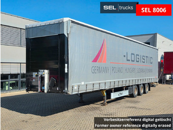 Semi-trailer dengan terpal samping FLIEGL