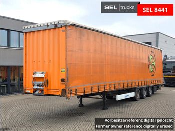 Semi-trailer dengan terpal samping KRONE SD
