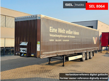 Semi-trailer dengan terpal samping KRONE