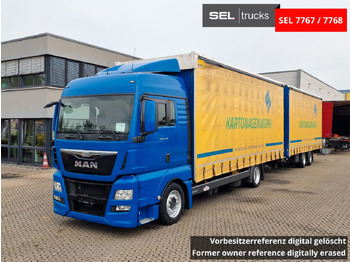 Truk dengan terpal samping MAN TGX 18.440