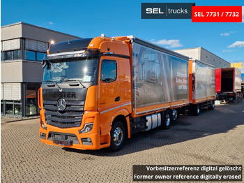Truk dengan terpal samping MERCEDES-BENZ Actros 2548