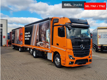 Truk dengan terpal samping Mercedes-Benz Actros 2548 / Retarder / Euro 6E / Aluklappen: gambar 3