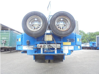 Semi-trailer low bed Broshuis 2+6 ABSD-105 SL 6+2 NL KENTEKEN: gambar 2