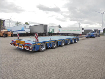 Semi-trailer low bed Broshuis 2+6 ABSD-105 SL 6+2 NL KENTEKEN: gambar 4