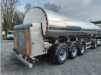Semi-trailer tangki untuk pengangkutan susu ETA 29000L INSULATED INOX TANK - 1 COMP - PUMP: gambar 5