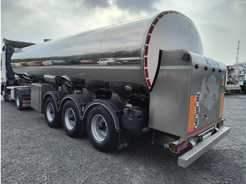 Semi-trailer tangki untuk pengangkutan susu ETA 29000L INSULATED INOX TANK - 1 COMP - PUMP: gambar 3