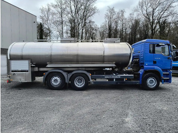 Leasing MAN TGA 26.360 INSULATED INOX TANK - 2 COMP - AIRCO - LIFT/STEERING AXLE MAN TGA 26.360 INSULATED INOX TANK - 2 COMP - AIRCO - LIFT/STEERING AXLE: gambar 4