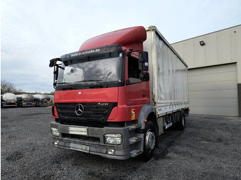 Truk dengan terpal samping MERCEDES-BENZ Axor 1829