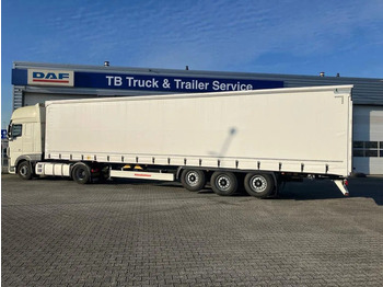 Semi-trailer dengan terpal samping baru Kässbohrer SCS X / 90 - 12 / 27 Schuifzeilen met twee liftassen en hefdak 500mm: gambar 4 Semi-trailer dengan terpal samping baru Kässbohrer SCS X / 90 - 12 / 27 Schuifzeilen met twee liftassen en hefdak 500mm: gambar 4