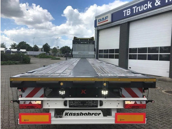 Semi-trailer flatbed baru Kässbohrer SPS H 3 / ON - 18 / 27 Heavy Duty vlakke oplegger: gambar 2