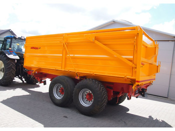 Trailer jungkit pertanian/ Tempat sampah Przyczepa Unsinn uk3-18 2000 3 strony wywrot: gambar 4