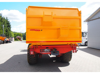 Trailer jungkit pertanian/ Tempat sampah Przyczepa Unsinn uk3-18 2000 3 strony wywrot: gambar 3