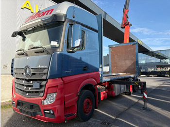 Truk dengan terpal samping MERCEDES-BENZ Actros 2548
