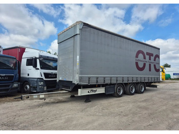 Trailer dengan terpal samping FLIEGL