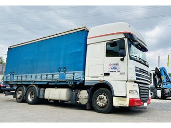 Truk dengan terpal samping DAF 6x2 FX105.460 EEV BDF 7.2m Kogel retarder automat: gambar 2