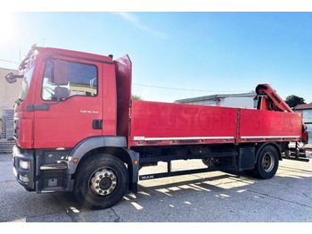 Truk flatbed, Truk derek MAN 6m TGM 18.340 +Palfinger 12001 radio: gambar 3