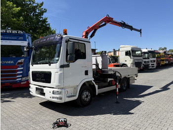 Truk flatbed MAN TGL 8.180