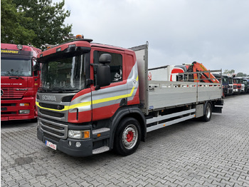 Truk flatbed SCANIA P 410