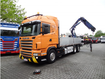 Truk flatbed SCANIA R 480