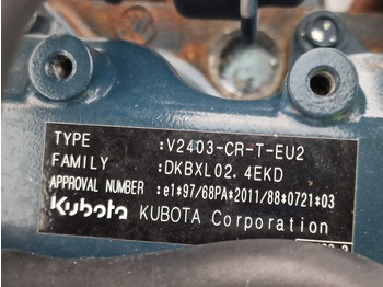 Mesin untuk Peralatan konstruksi baru Kubota V2403-CR-T-EU2 New Engine (Plant): gambar 3