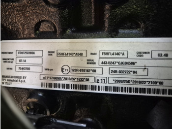 Mesin untuk Peralatan konstruksi baru New Caterpillar C3.4B / F5HFL414C*A048 Engine (Plant): gambar 2
