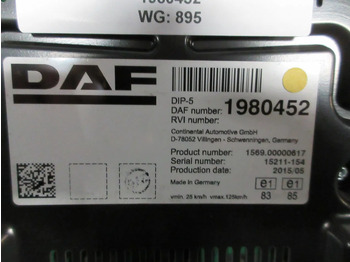 Dasbor untuk Truk DAF 1980452 INSTRUMENETEN PANEEL DAF XF 440 EURO 6: gambar 3