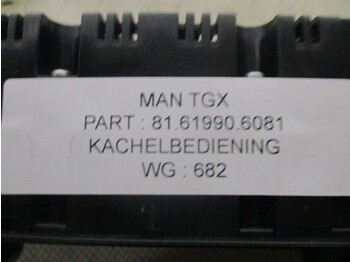 Sistem listrik untuk Truk MAN 81.61990-6081 KACHELBEDIENING TGX TGS: gambar 3