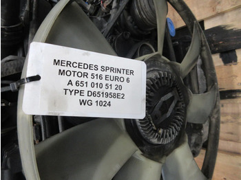 Mesin untuk Truk Mercedes-Benz A 651 010 51 20 RUILMOTOR MET SCHADEN VOOR EXPORT BENZ 516 EURO 6: gambar 5
