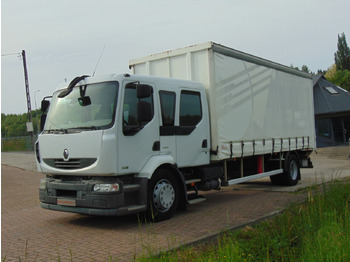 Truk dengan terpal samping RENAULT Midlum 240