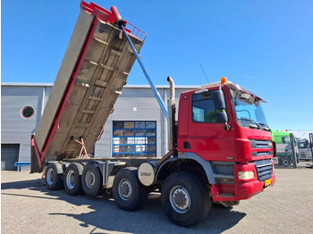 Truk jungkit Ginaf X 5450 S / 10X8 / BIG AXLE / NL TRUCK / TUV:17-06-2025 / TIPPER / MANUAL / EURO-5 / 2008: gambar 4