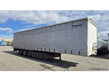 Semi-trailer dengan terpal samping KRONE SD