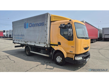 Truk dengan terpal samping RENAULT Midlum 150