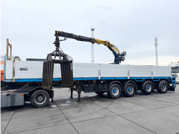 Semi-trailer flatbed KENNIS