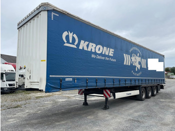 Semi-trailer dengan terpal samping KRONE SD