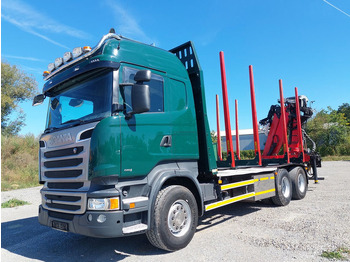 Truk logging SCANIA R 490