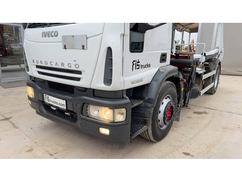 Pengangkut kontainer/ Container truck Iveco Eurocargo ML180 E28 4x2 Epsilon 110 - absetz tipper: gambar 2
