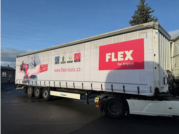 Semi-trailer dengan terpal samping KRONE SD