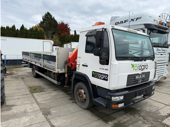Truk derek MAN 12.185 EURO 3 Kran UNBEWEGLICH: gambar 2