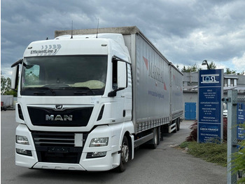 Truk dengan terpal samping MAN TGX