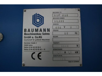 Peralatan gudang Baumann NUP 650 stack lift: gambar 2