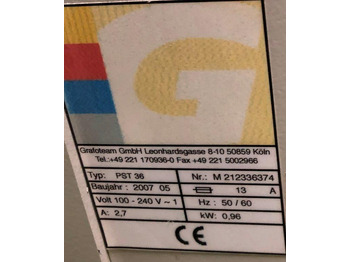 Mesin percetakan Grafo Team Advant PST 36-L Printing Plate Stacker: gambar 3