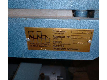 Mesin lipat Herzog & Heymann 272 Underfloor suction feeder: gambar 2