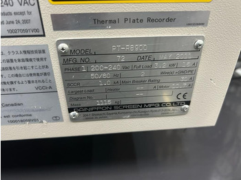 Mesin percetakan HighSpeed thermal CTP Agfa Avalon N8-60 with MAL, Apogee Rip and Nela Autopunch: gambar 5