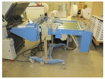 Mesin percetakan MBO T 800-6-6-R buckle plate folding machine: gambar 2