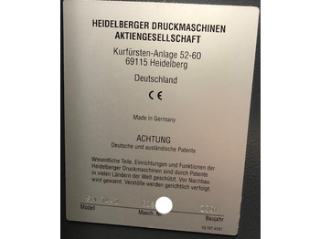 Mesin offset straight two-colour Heidelberg Speedmaster SM 74-2: gambar 3